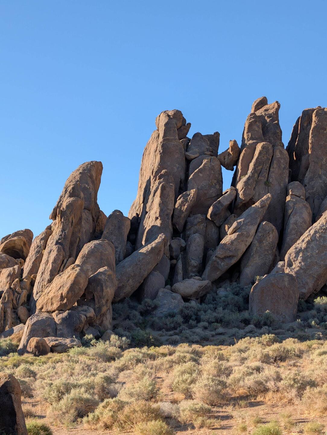 It's like somebody just dropped some rocks here