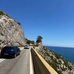 Die letzen 200km hat der EuroVelo 8 Radweg ausgesetzt, ab Barcelona geht er bis Monaco weiter.
