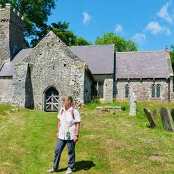 ... wehrhaftes Kirchlein aus den 12 Jhr.,...