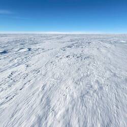 Nothing between us and the South Pole — continental landing from Vahsel Bay, Antarctica.