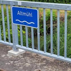 Die " kleine" Altmühl.