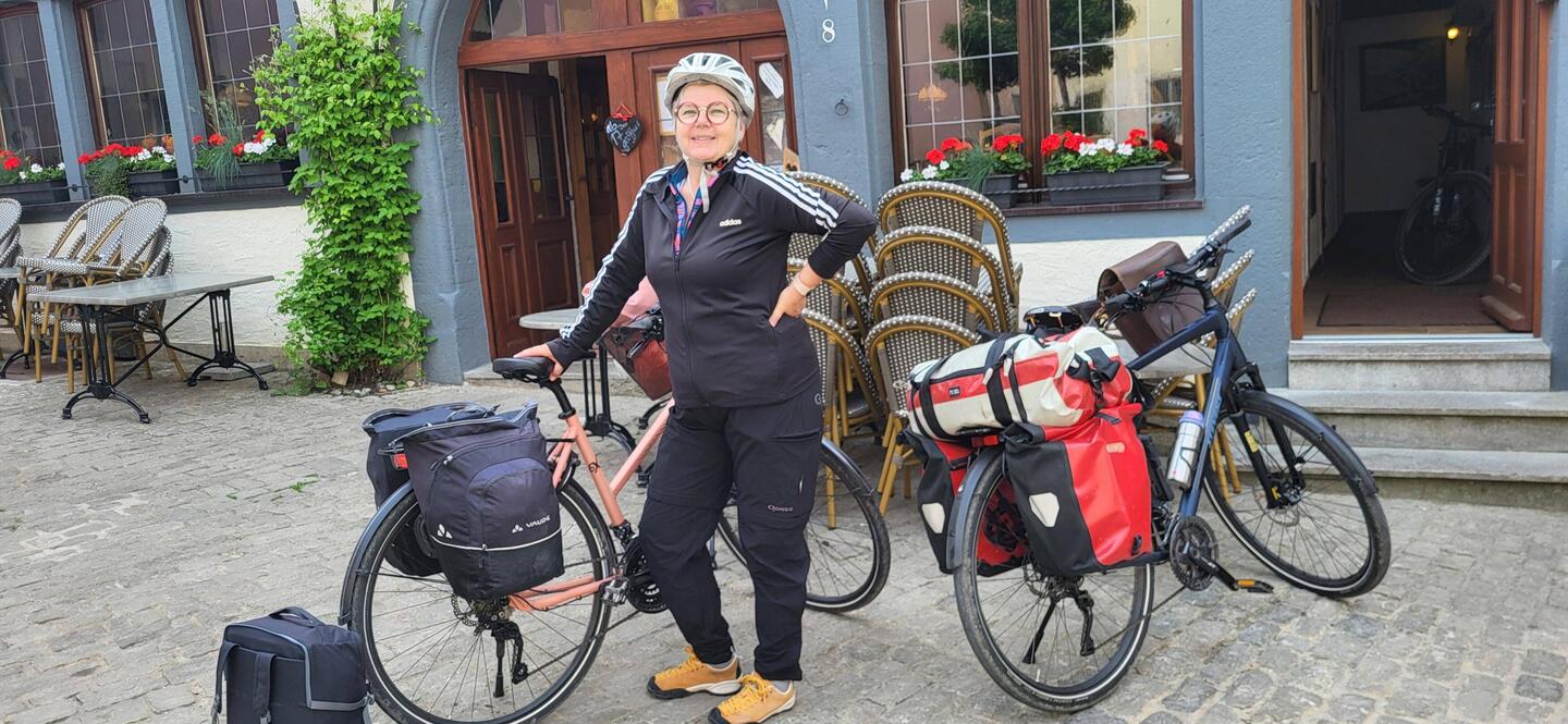 Abfahrt in Rothenburg