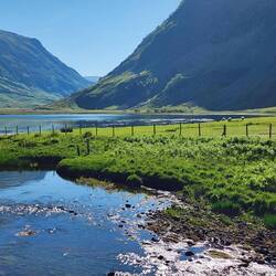 Loch Achtriochtan in Glencoe