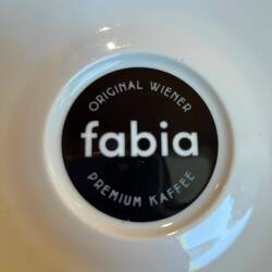 Untertasse beim Frühstück