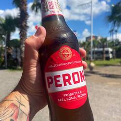 Peroni. Auch nicht schlecht.
