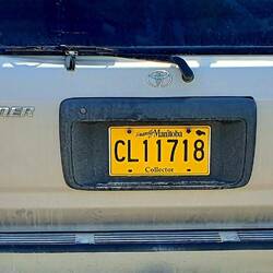 Manitoba hat 3 verschiedene License-Plats.