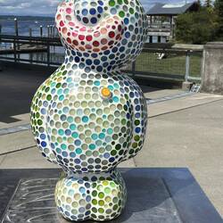 Percival Landing sculpture