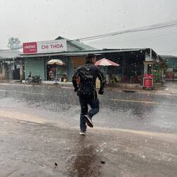 Tony makes a dash for supplies