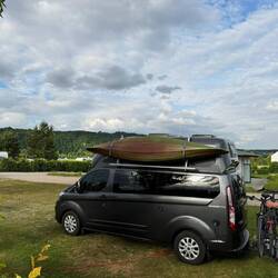 Ankunft auf dem Campingplatz Freizeitinsel
