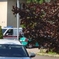 Rettungswagen ist da