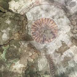 În der Moscheeruine der Burg Borsht