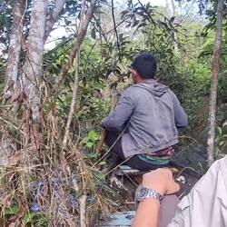 Auf dem Weg zur Victoria Amazonica