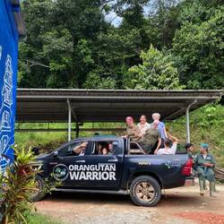Final time standing on the Hilux