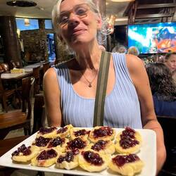 Sophie from Oz and the scones she made