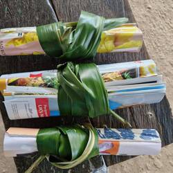 The finished parcel