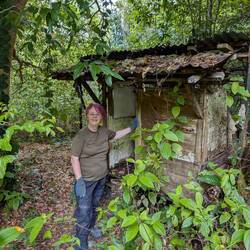 A shack found in the forest....