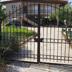 Der Eingang zu Theodoros' Haus