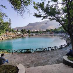 Khorramabad: See im Stadtzentrum