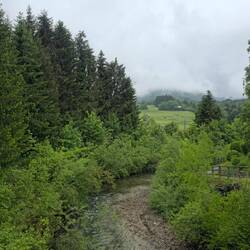Blick auf die Iller bei Sonthofen
