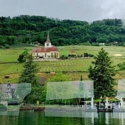 From boat on Lake Bienne