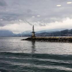Entering Lake Neuchatel from the canal that joins them