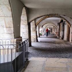 Bienne old town scene