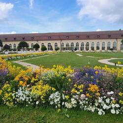 Hofgarten mit Orangerie.