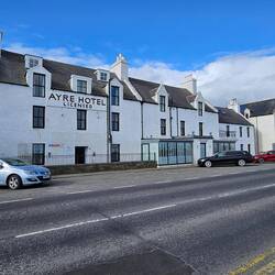 Ons hotel op Orkney.