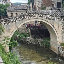 Lučki most, soll die Vorlage für die Stari Most gewesen sein