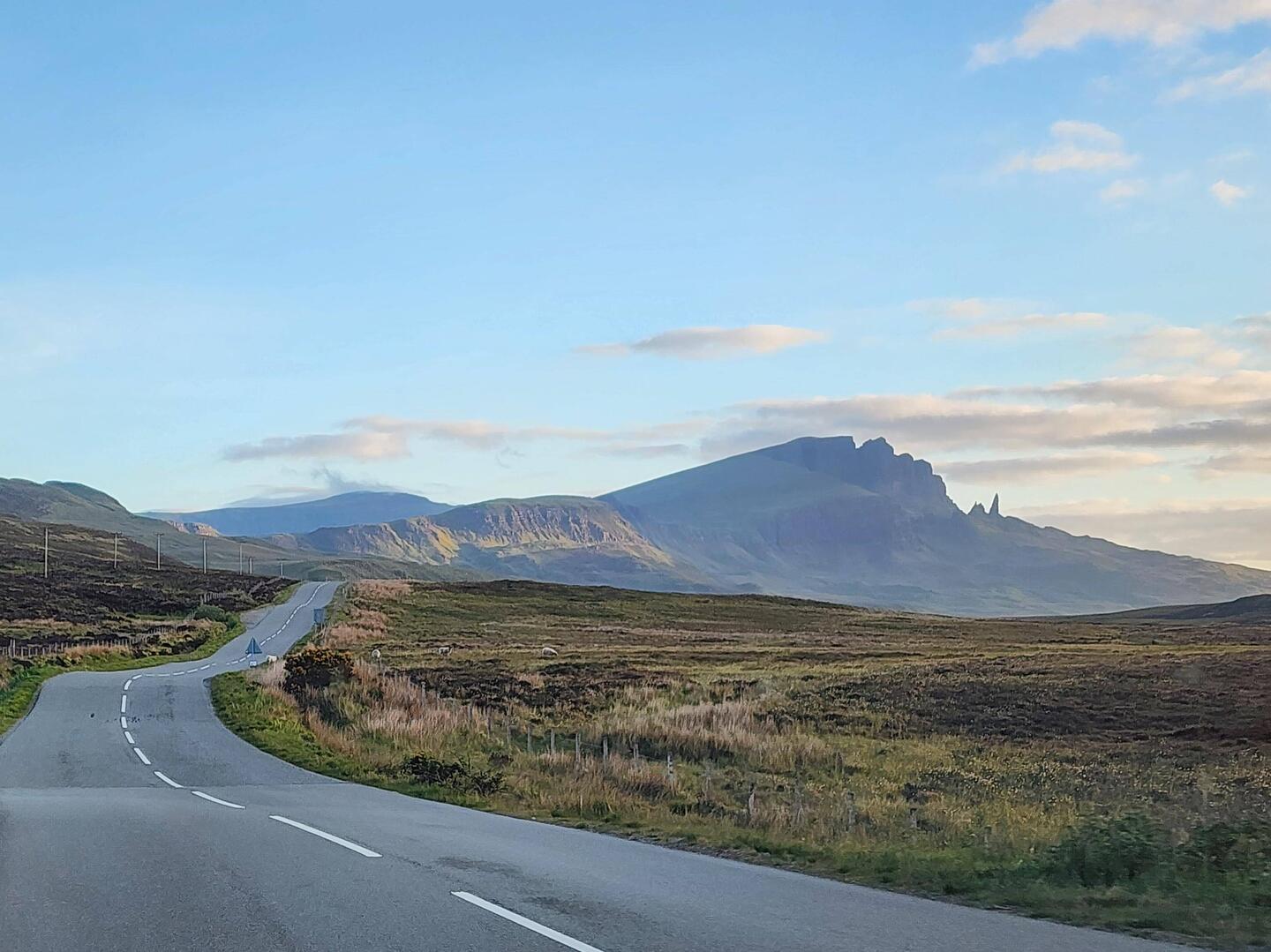 6AM on our way to the Old Man of Storr hike