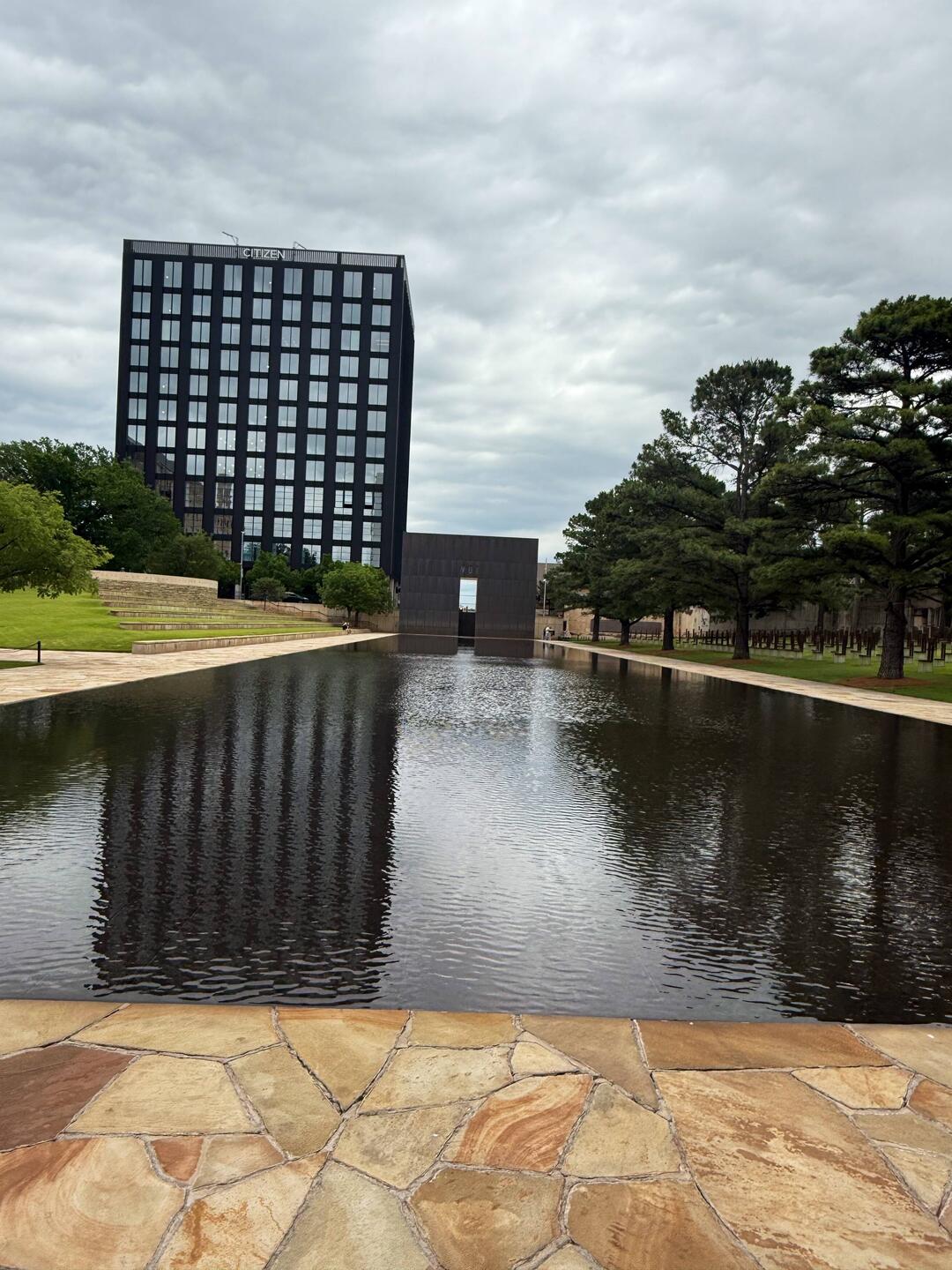 City National and Memorial Park zum Gedenken des Bombenanschlags 1995