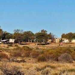 Menindee Lakes Caravan Park, right on the eastern shore of Menindee Lake