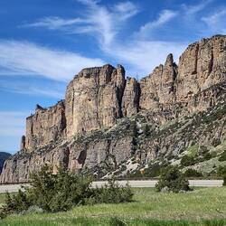 ... und mittendurch.