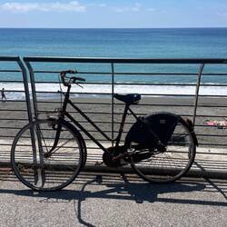 Dekoration am Radweg