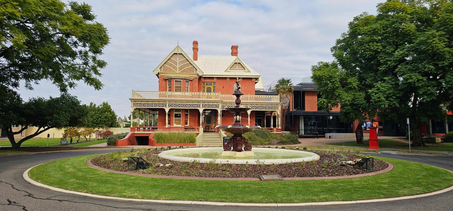 Rio Vista, the home of the first Mayor of Mildura
