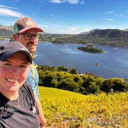 Blick auf den "Derwentwater"