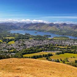 Blick auf Keswick und Derwentwater