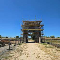 Torbogen von nem alten Römisches Dorf