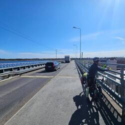 Einfahrt nach Kemi...