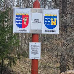 Nun bin ich also richtig in Lappland.