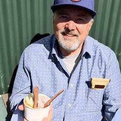 Homemade ice cream at a dairy farm. Yummmmmmy 🍦
