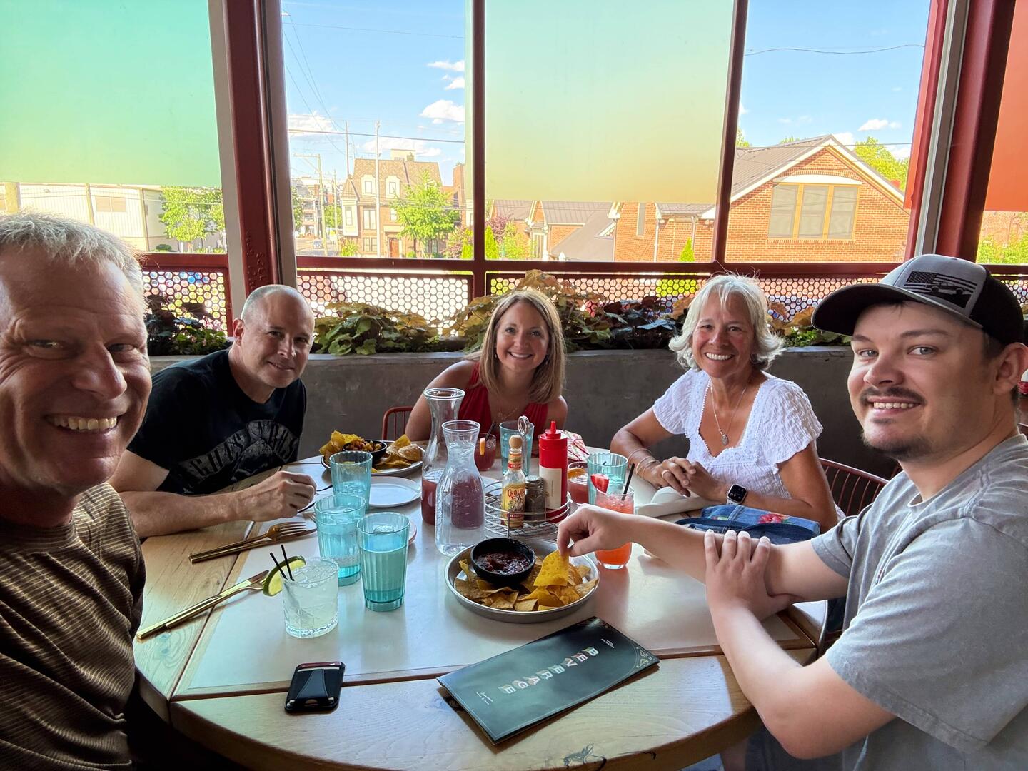 The gang @ Taco Mamacita