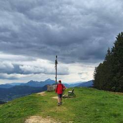 Auf dem höchsten Punkt.....
