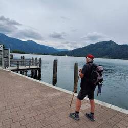 Am Ufer vom Tegernsee endet erstmal unsere Reise.