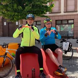 Mit Haferkraft die Tour geschafft ...😅