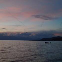 Abendstimmung am See