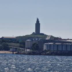 Torre de Hercules aus dem 2. Jahrhundert. Leuchtet heute noch!