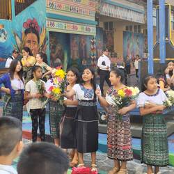 Muttertagszermonie San Juan