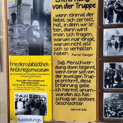 Ausstellung über Nazi Deserteure