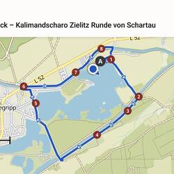 Eine sehr empfehlenswerte Runde zu Fuß oder mit dem Rad